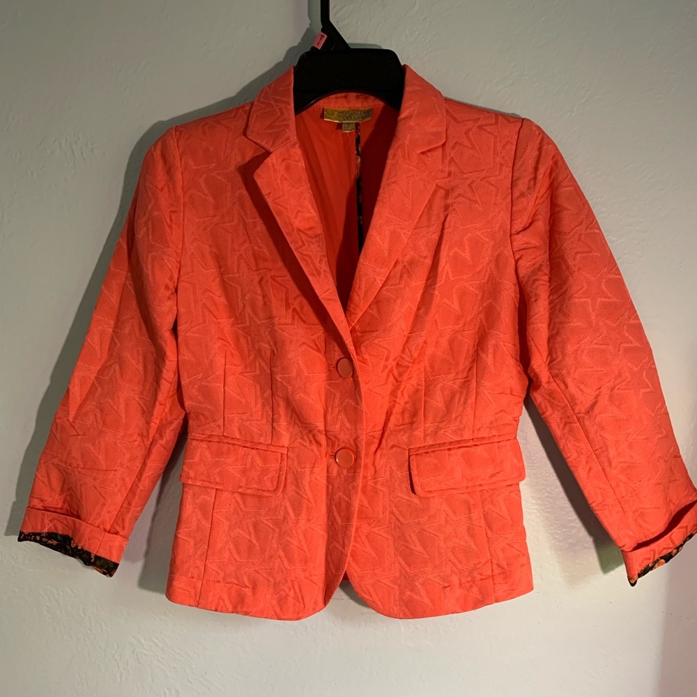 Pink Blazer with Stars